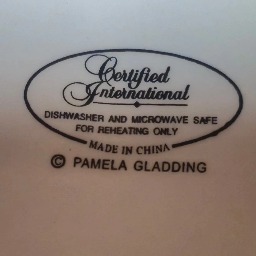 Certified International Toscana Pasta Bowls 2 Pamela Gladding Fruit Design